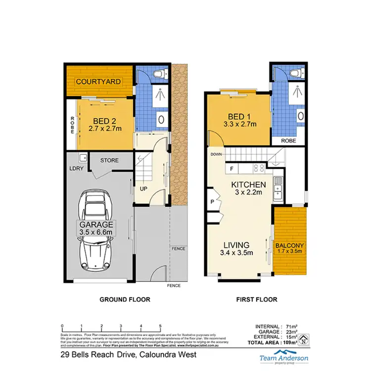 Floorplan of Homely house listing, 29 Bells Reach Drive, Caloundra West QLD 4551