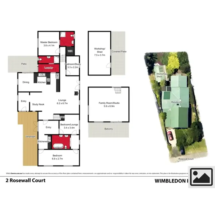 Floorplan of Homely house listing, 2 Rosewall Court, Wimbledon Heights VIC 3922