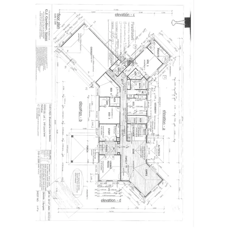 Floorplan of Homely house listing, 149 Leura Lane, Hamilton VIC 3300