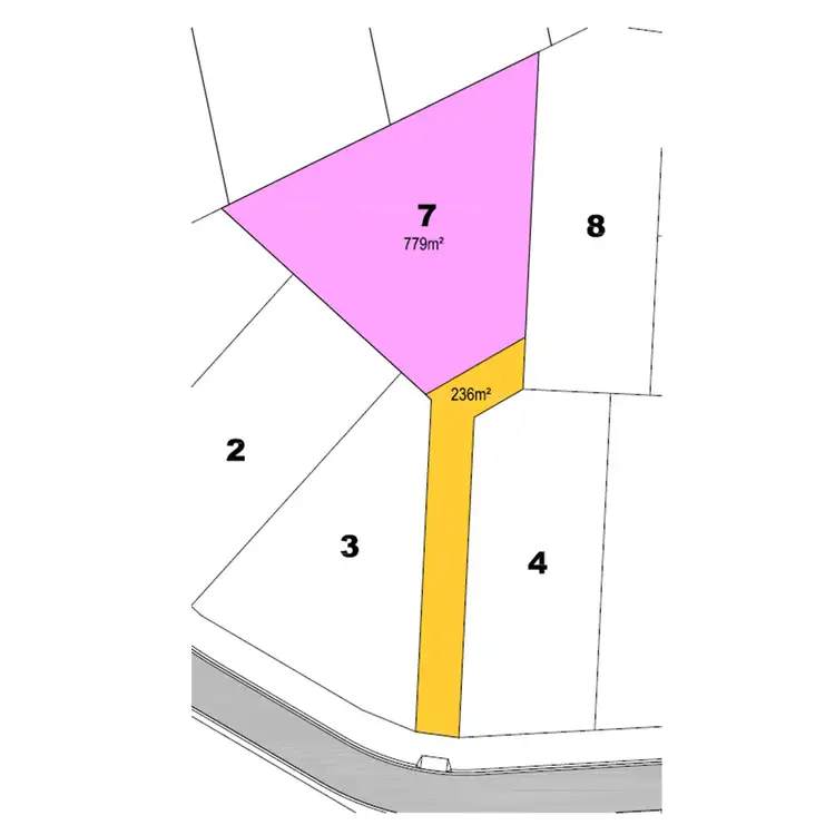 Floorplan of Homely land listing, LOT 7, 5 Buckley Street, Landsborough QLD 4550