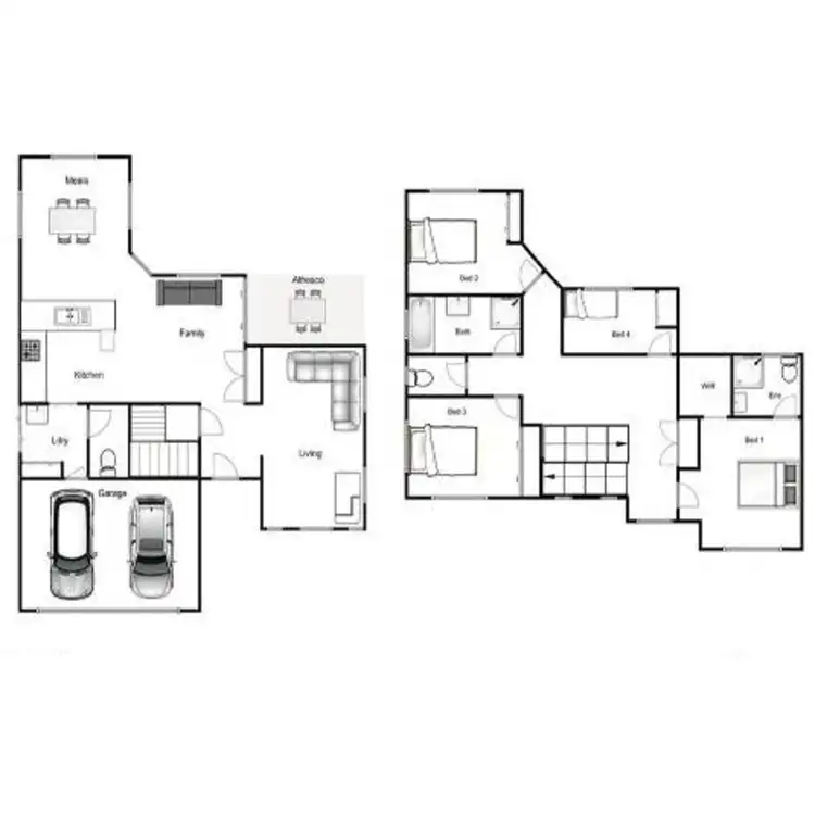 Floorplan of Homely house listing, 24 Mountain View Crecent, Mount Warren Park QLD 4207