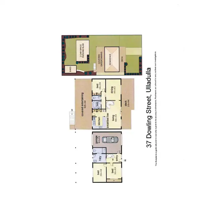 Floorplan of Homely house listing, 37 Dowling Street, Ulladulla NSW 2539