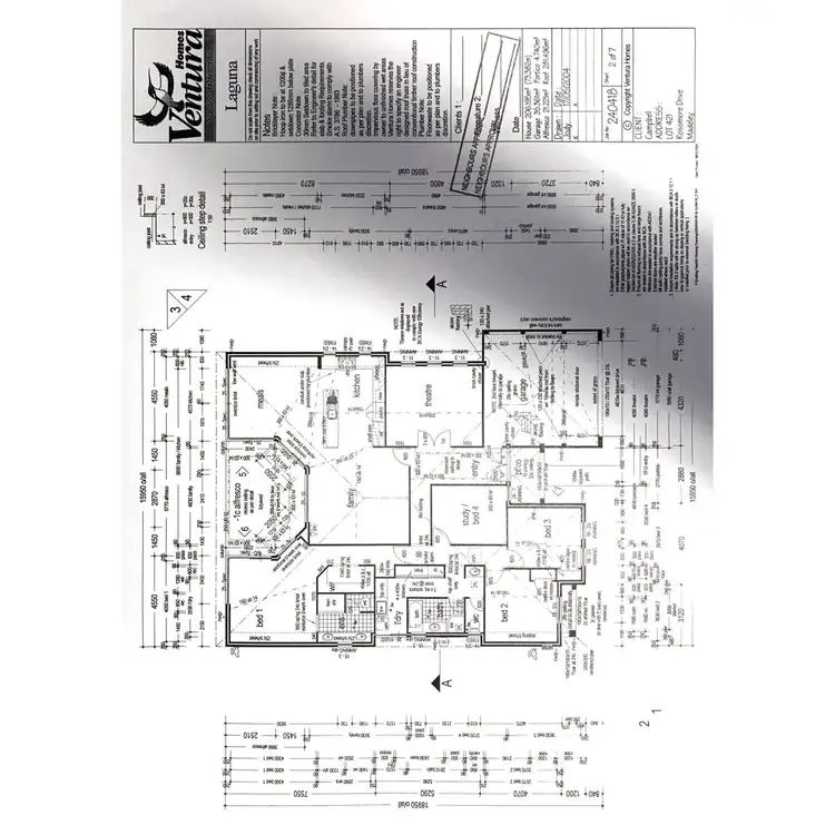 Floorplan of Homely house listing, 9 Rossmore Drive, Madeley WA 6065