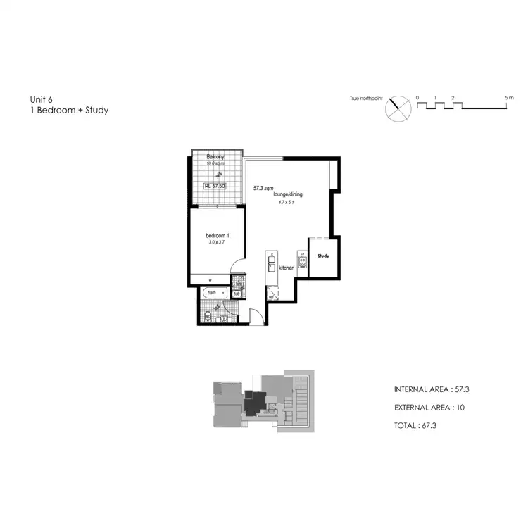 Floorplan of Homely apartment listing, 15/35-37 Devlin Street, Ryde NSW 2112