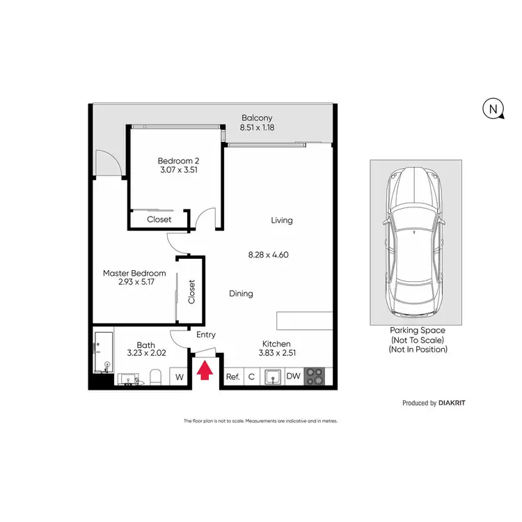 Floorplan of Homely apartment listing, 102A/640 Swanston Street, Carlton VIC 3053