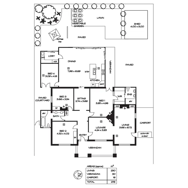 Floorplan of Homely house listing, 17 Cambridge Terrace, Kingswood SA 5062