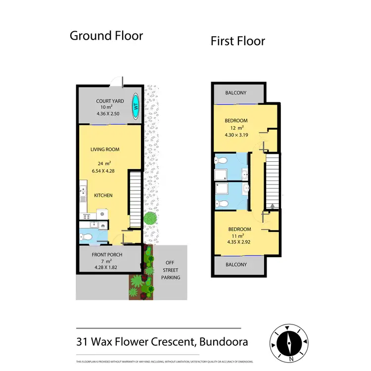Floorplan of Homely house listing, 31 Waxflower Crescent, Bundoora VIC 3083