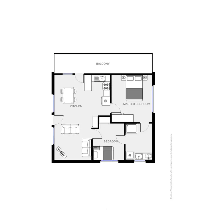 Floorplan of Homely flat listing, 4/32 Main Street, Merimbula NSW 2548