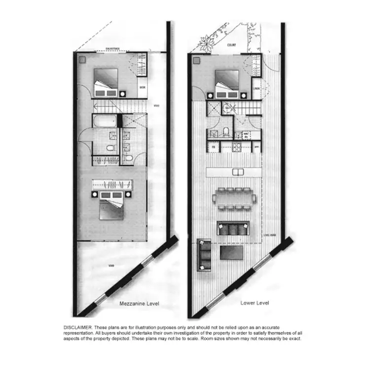 Floorplan of Homely apartment listing, 36 Vernon Tce, Teneriffe QLD 4005