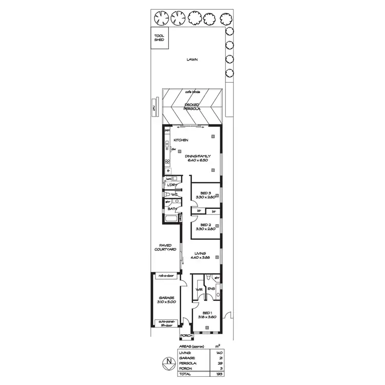Floorplan of Homely house listing, 4 Frontenac Avenue, Panorama SA 5041
