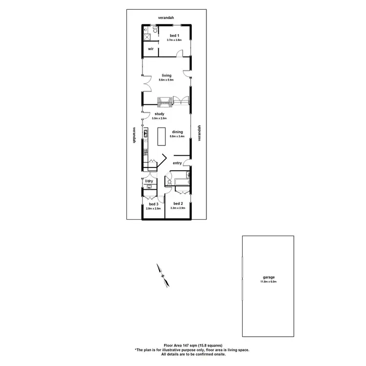 Floorplan of Homely house listing, 15 Livio Drive, Gembrook VIC 3783
