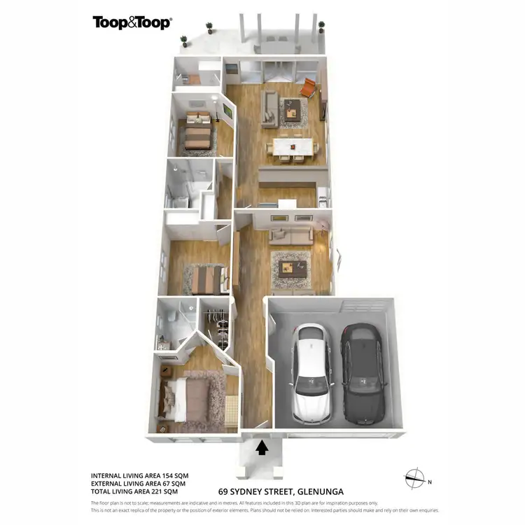 Floorplan of Homely house listing, 69 Sydney Street, Glenunga SA 5064