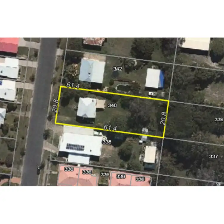 Floorplan of Homely house listing, 340 Waterloo Street, Frenchville QLD 4701