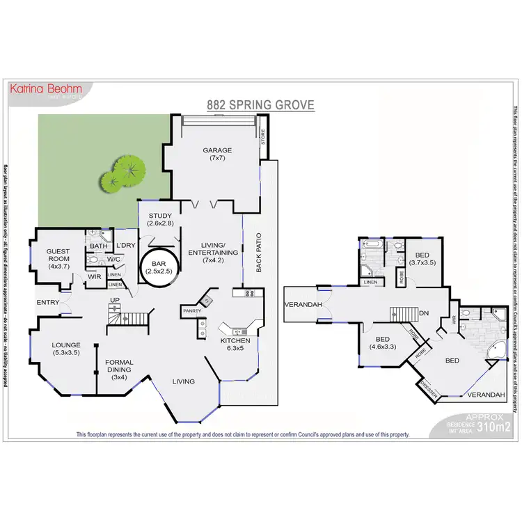 Floorplan of Homely house listing, 882 Spring Grove Road, Spring Grove NSW 2470