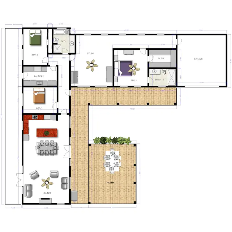 Floorplan of Homely house listing, 19 Spilsby Court, Port Lincoln SA 5606