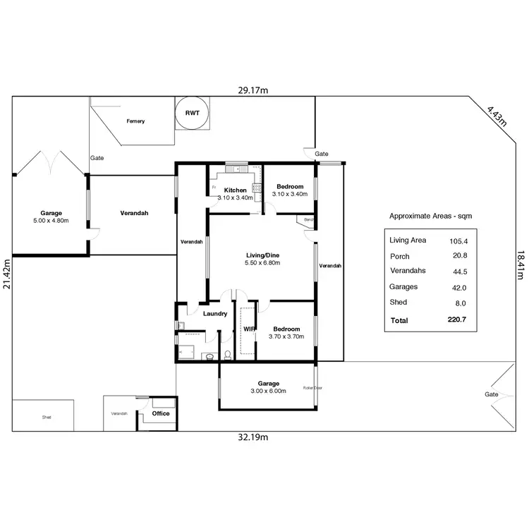 Floorplan of Homely house listing, 11 Brooking Street, Goolwa SA 5214
