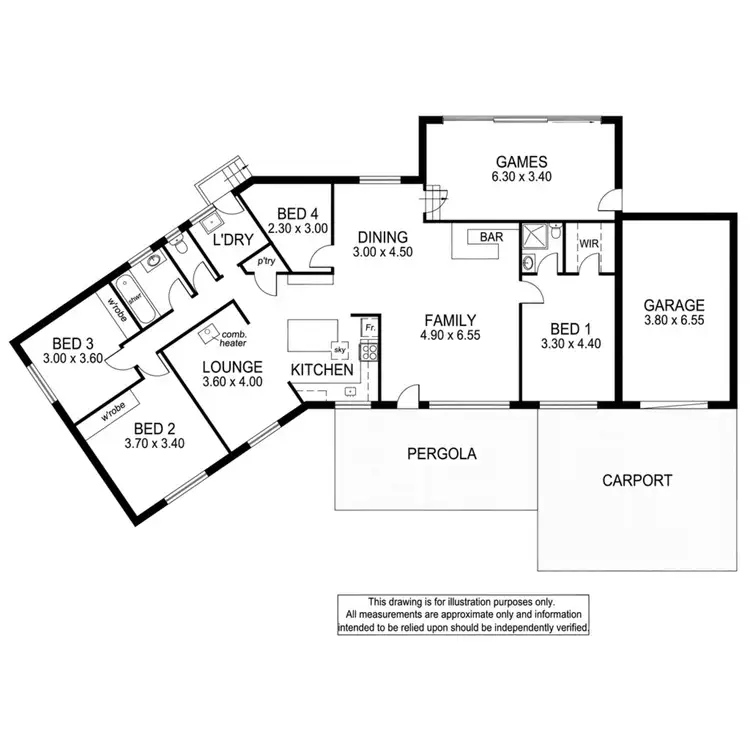Floorplan of Homely house listing, 19 Betula Road, Mount Gambier SA 5290