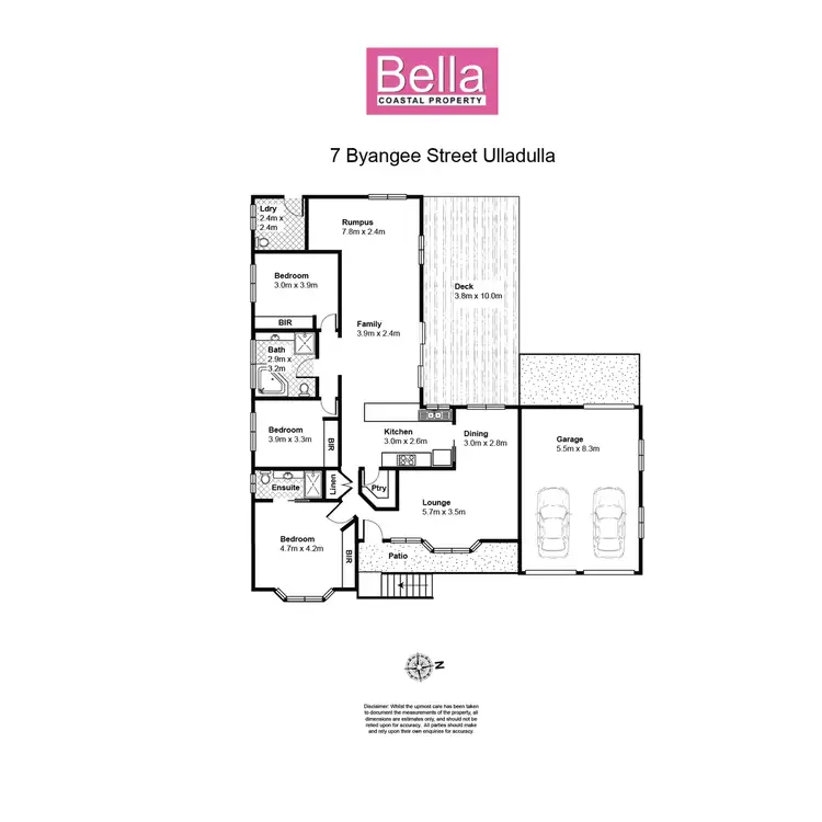 Floorplan of Homely house listing, 7 Byangee Street, Ulladulla NSW 2539