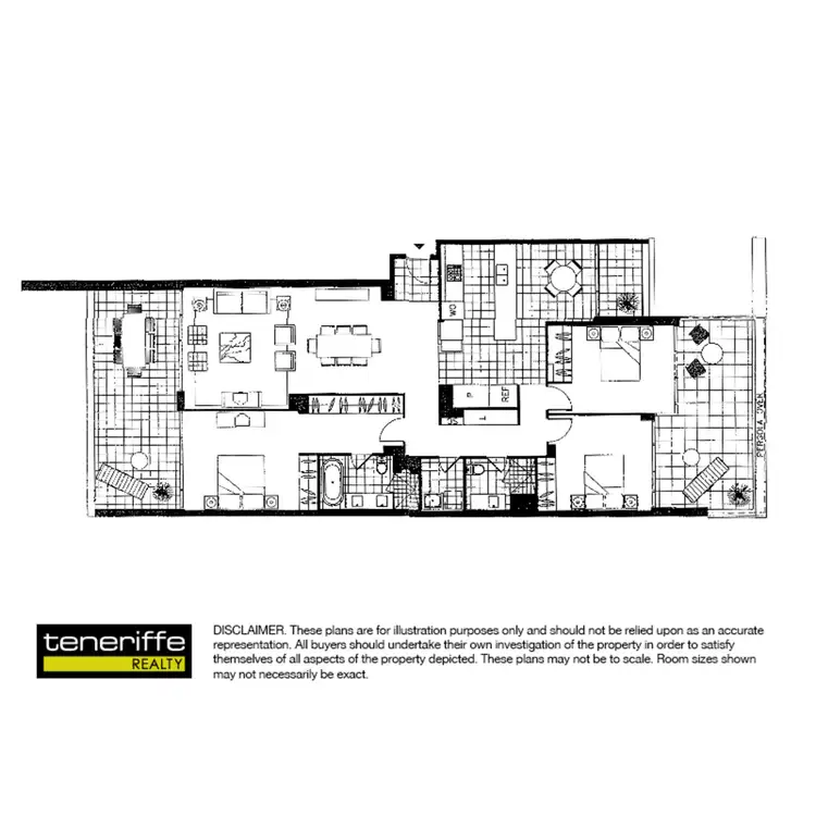 Floorplan of Homely apartment listing, 22 Refinery Parade, New Farm QLD 4005