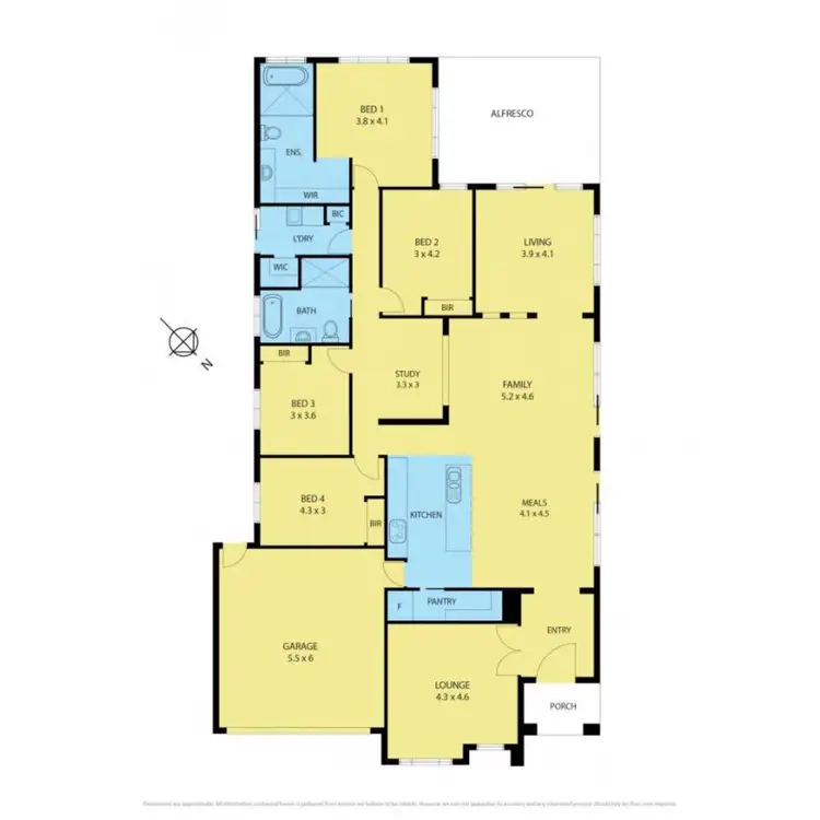 Floorplan of Homely house listing, 4 Aerial Avenue, Torquay VIC 3228