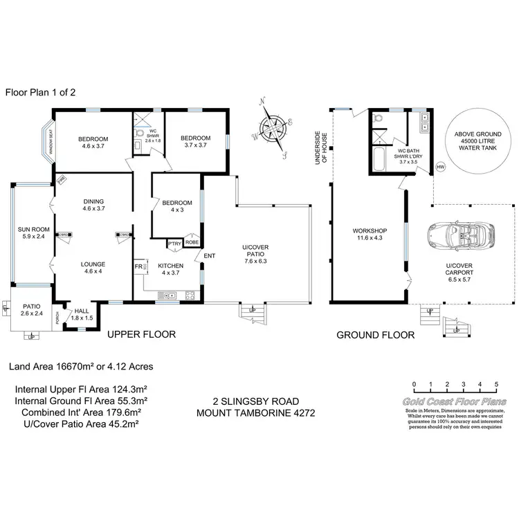 Floorplan of Homely house listing, 2 SLINGSBY Road, Tamborine Mountain QLD 4272