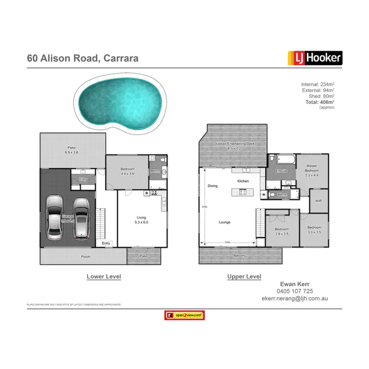 Floorplan of Homely house listing, 60 Alison Road, Carrara QLD 4211