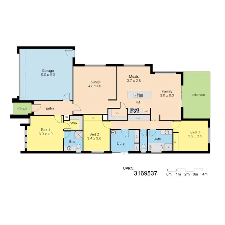 Floorplan of Homely house listing, 35 The Boulevard, Sale VIC 3850