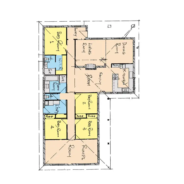 Floorplan of Homely house listing, 106 Somerton Park Road, Sale VIC 3850
