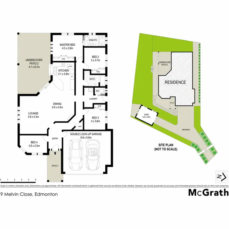 Floorplan of Homely house listing, 9 Melvin Close, Edmonton QLD 4869