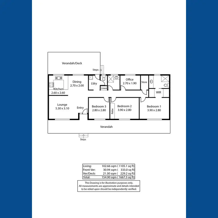 Floorplan of Homely house listing, 3 Jessie Street, Clare SA 5453