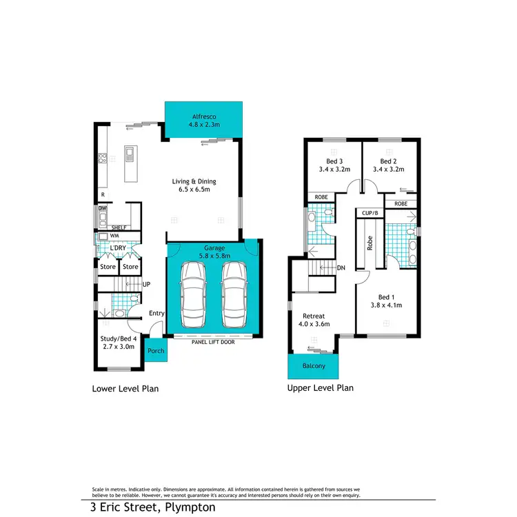 Floorplan of Homely house listing, 3 Eric Street, Plympton SA 5038