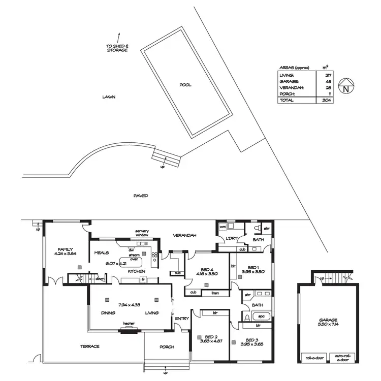 Floorplan of Homely house listing, 11 Heather Avenue, Netherby SA 5062