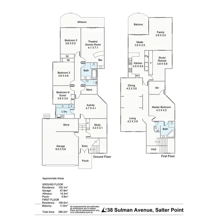 Floorplan of Homely house listing, 38 Sulman Avenue, Salter Point WA 6152