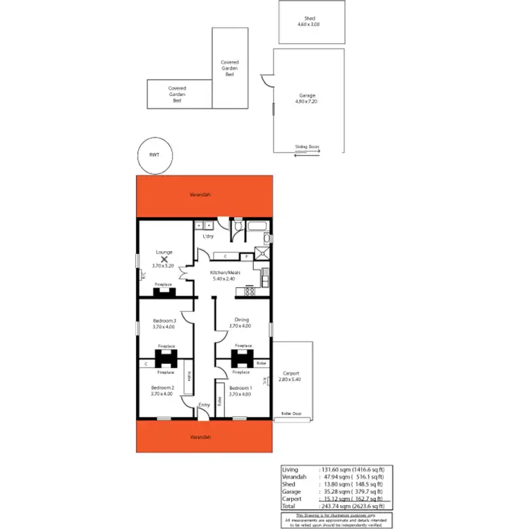 Floorplan of Homely house listing, 31 Brougham Street, Magill SA 5072