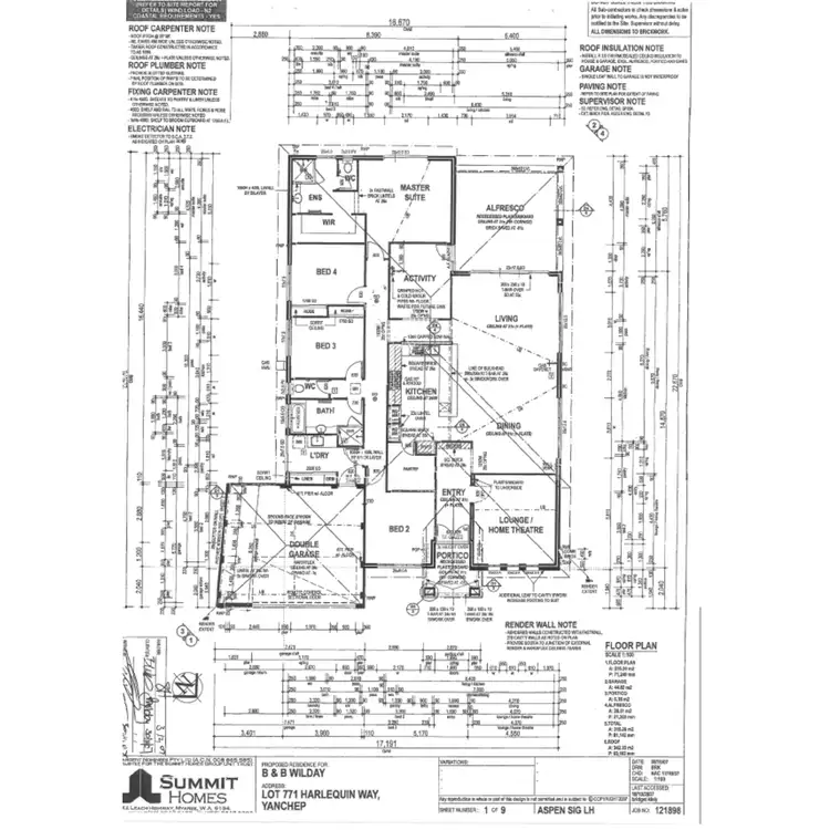 Floorplan of Homely house listing, 16 Harlequin Way, Yanchep WA 6035