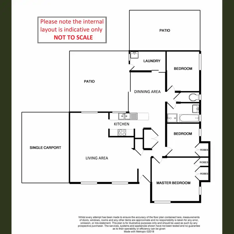 Floorplan of Homely house listing, 19 Elderberry Drive, Parkwood WA 6147