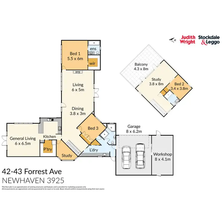 Floorplan of Homely house listing, 42-43 Forrest Avenue, Newhaven VIC 3925