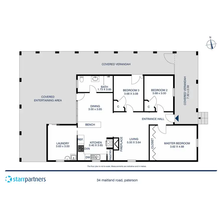 Floorplan of Homely house listing, 34 Maitland Road, Paterson NSW 2421