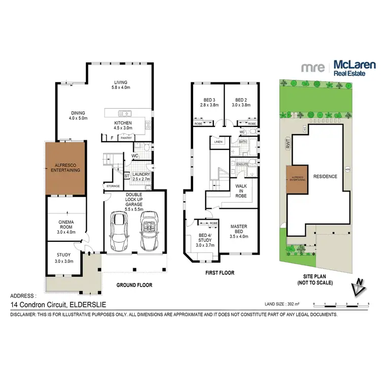 Floorplan of Homely house listing, 14 Condron Circuit, Elderslie NSW 2570