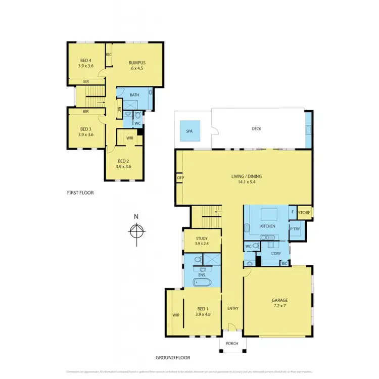 Floorplan of Homely house listing, 8 Riverside Drive, Torquay VIC 3228