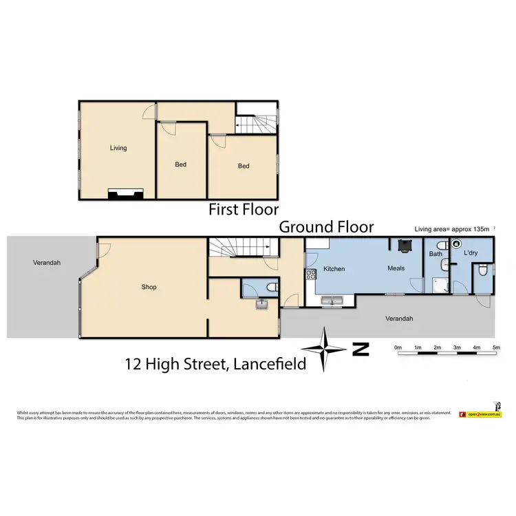 Floorplan of Homely other listing, 12 High Street, Lancefield VIC 3435