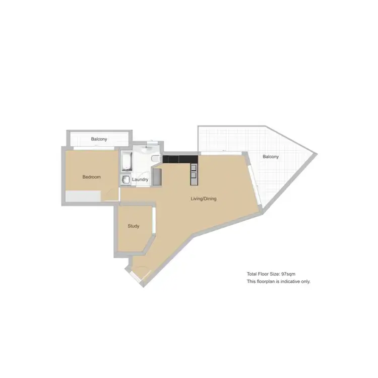 Floorplan of Homely apartment listing, 540 Queen Street, Brisbane City QLD 4000