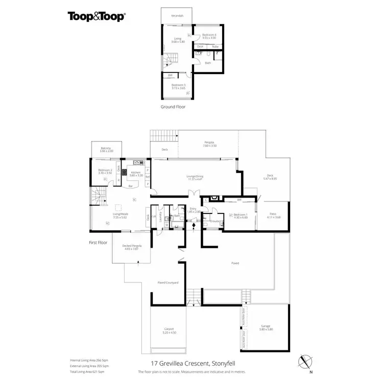 Floorplan of Homely house listing, 17 Grevillea Crescent, Stonyfell SA 5066