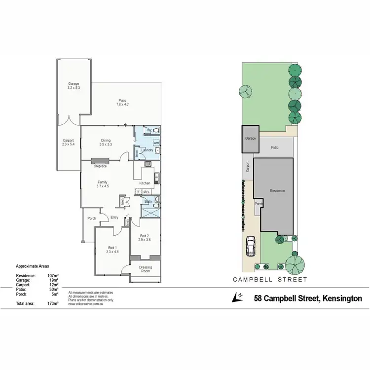 Floorplan of Homely house listing, 58 Campbell Street, Kensington WA 6151
