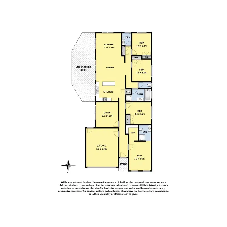 Floorplan of Homely house listing, 50 Imperial Drive, Colac VIC 3250
