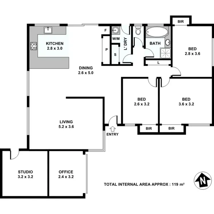 Floorplan of Homely house listing, 11 Holden Drive, Sunnybank Hills QLD 4109