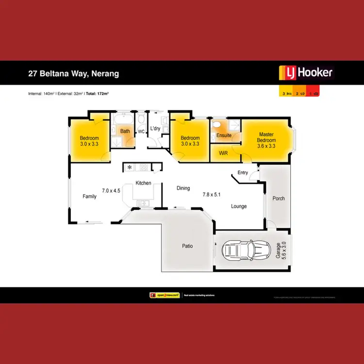 Floorplan of Homely house listing, 27 Beltana Way, Nerang QLD 4211