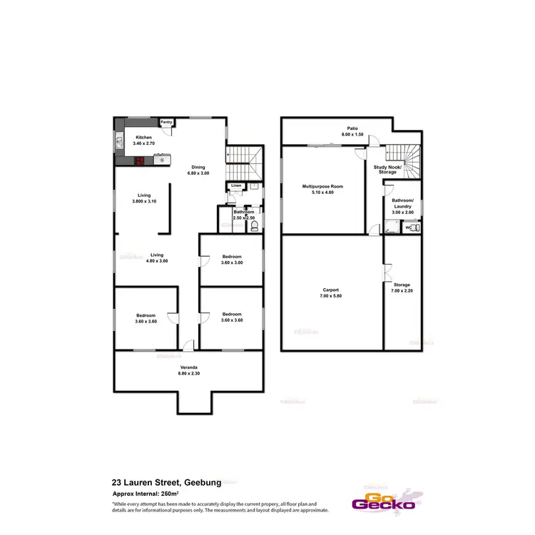 Floorplan of Homely house listing, 23 Lauren Street, Geebung QLD 4034