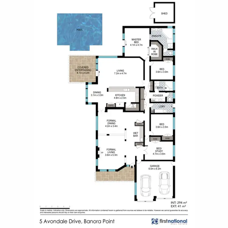 Floorplan of Homely house listing, 5 Avondale Drive, Banora Point NSW 2486