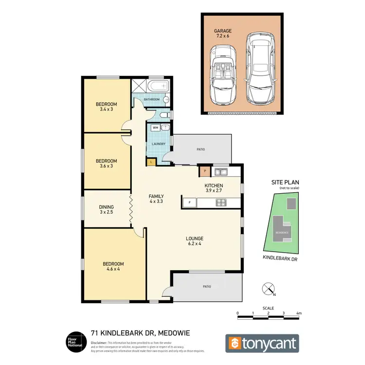 Floorplan of Homely house listing, 71 Kindlebark Drive, Medowie NSW 2318